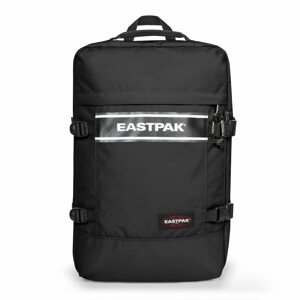 EASTPAK Cestovná taška  čierna / biela