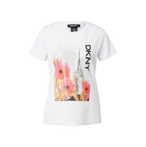 DKNY Tričko 'EMPIRE STATE'  biela / zmiešané farby