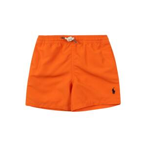 Polo Ralph Lauren Plavecké šortky 'TRAVELER'  oranžová / tmavomodrá