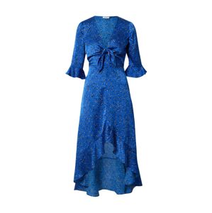 Chi Chi London Šaty 'Mira'  kobaltovomodrá / modrá / marhuľová