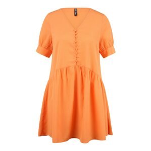 Pieces Petite Košeľové šaty 'Geneva'  oranžová