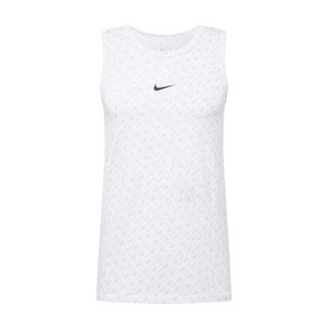 Nike Sportswear Tričko  sivá / čierna / biela