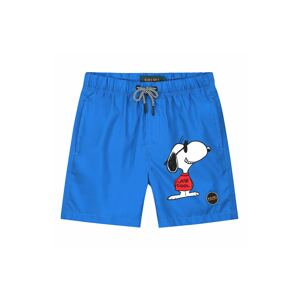 Shiwi Plavecké šortky 'Snoopy Grin Grin Joe'  nebesky modrá / biela / čierna / zlatá žltá / červená