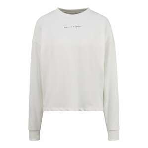 24COLOURS Sweatshirt  biela / čierna
