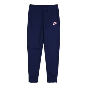 Nike Sportswear Nohavice  modrá / ružová