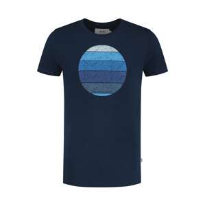 Shiwi Tričko 'Sunset Shades'  tmavomodrá / nebesky modrá / modrosivá / svetlomodrá / azúrová
