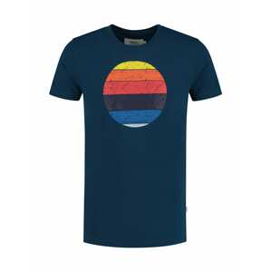 Shiwi Tričko 'Sunset Shades'  modrá / nebesky modrá / žltá / baklažánová / červená
