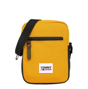 Tommy Jeans Taška cez rameno  zlatá žltá / čierna