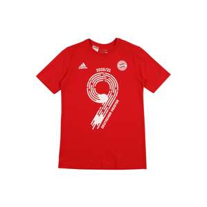 ADIDAS PERFORMANCE Funkčné tričko 'FCB Meister21'  červená / biela
