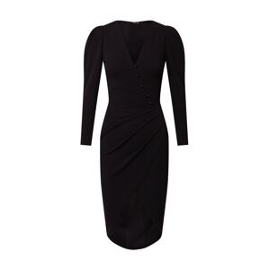 TFNC Kokteilové šaty 'KURT'  čierna