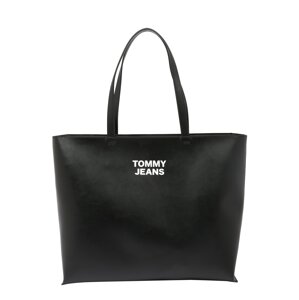 Tommy Jeans Shopper  čierna / biela