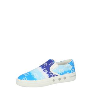 DKNY Slip-on obuv  modrá / tyrkysová / tmavomodrá / biela