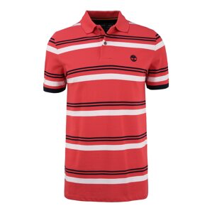 TIMBERLAND Tričko  červená / čierna / biela