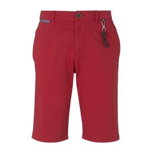 TOM TAILOR Chino nohavice  pastelovo červená