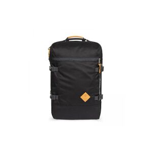 EASTPAK Cestovná taška 'Tranzpack'  čierna / žltá / svetlohnedá