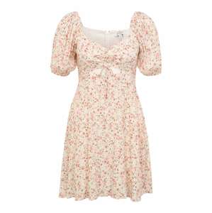 Forever New Petite Letné šaty 'Kelly'  ružová / pastelovo ružová / zelená