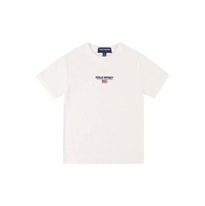 Polo Ralph Lauren T-Shirt  biela / námornícka modrá / červená