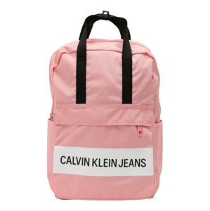 Calvin Klein Jeans Batoh  ružová / biela / čierna