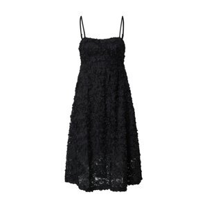 Gina Tricot Kokteilové šaty 'Emilia'  čierna