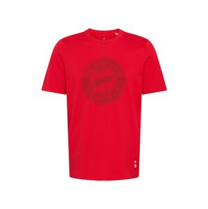 ADIDAS PERFORMANCE Funkčné tričko 'FC Bayern München'  červená / tmavočervená