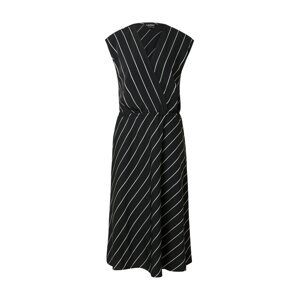 Lauren Ralph Lauren Večerné šaty 'JADALEE'  čierna / biela