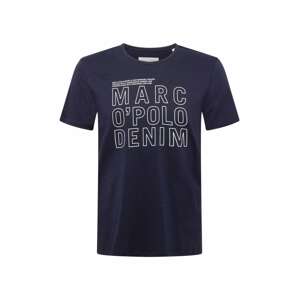 Marc O'Polo DENIM T-Shirt  modrá / biela