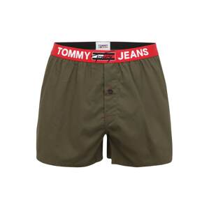 Tommy Hilfiger Underwear Boxerky  olivová / melónová / biela / tmavomodrá