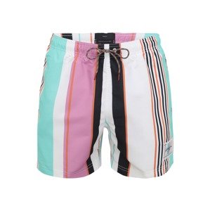 Tommy Hilfiger Underwear Plavecké šortky  biela / čierna / vodová / koralová / ružová