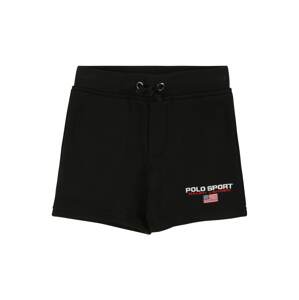 Polo Ralph Lauren Shorts  čierna / biela / červená