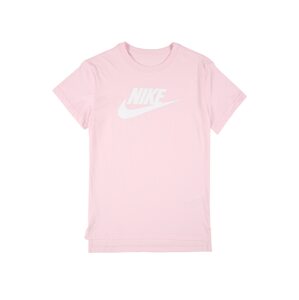 Nike Sportswear Tričko  svetloružová / biela