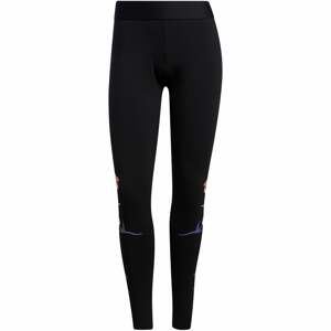 ADIDAS PERFORMANCE Športové nohavice  čierna / modrosivá / biela / koralová / opálová