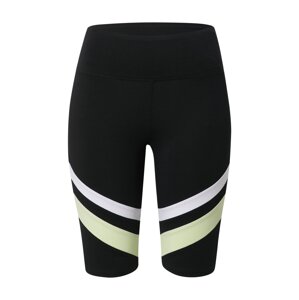 ESPRIT SPORT Športové nohavice  čierna / biela / pastelovo zelená