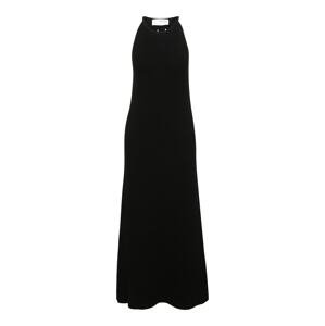 Selected Femme Tall Pletené šaty 'MAXA'  čierna