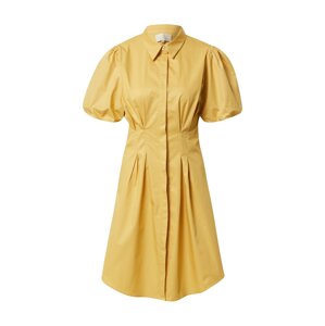 minus Košeľové šaty 'Alette'  žltá