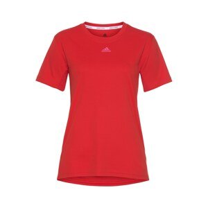 ADIDAS SPORTSWEAR Funkčné tričko  ružová / červená