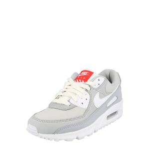 Nike Sportswear Nízke tenisky 'Air Max 90'  sivá / svetlosivá / biela