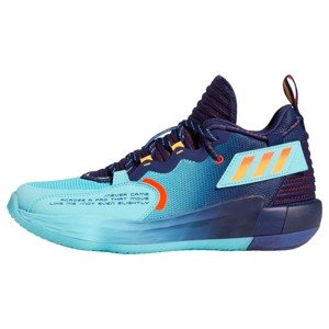 ADIDAS PERFORMANCE Športová obuv 'Dame 7 EXTPLY'  námornícka modrá / oranžová / svetlomodrá