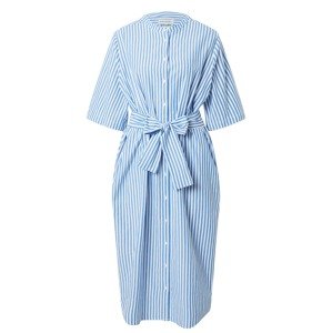 Lollys Laundry Košeľové šaty 'May'  nebesky modrá / biela