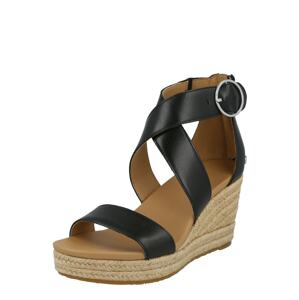 UGG Remienkové sandále 'HYLDA'  čierna