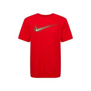 Nike Sportswear Tričko  červená / zlatá / biela