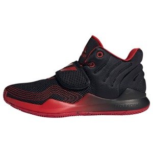 ADIDAS PERFORMANCE Športová obuv 'Deep Threat'  čierna / ohnivo červená