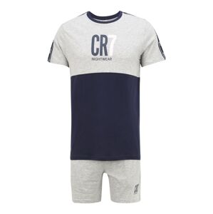 CR7 - Cristiano Ronaldo Krátke pyžamo  sivá / tmavomodrá