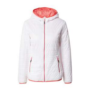 CMP Outdoorová bunda  biela / ružová