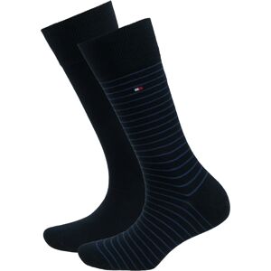 Tommy Hilfiger Underwear Ponožky  čierna / biela / modrá / červená