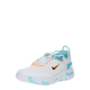 Nike Sportswear Športová obuv  biela / svetlomodrá / oranžová