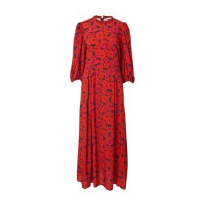 Hofmann Copenhagen Šaty 'Carly'  čierna / ohnivo červená / ružová