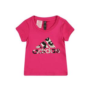 ADIDAS PERFORMANCE Funkčné tričko  ružová / béžová / čierna