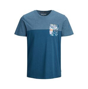 Jack & Jones Junior Tričko  modrosivá / opálová / zmiešané farby