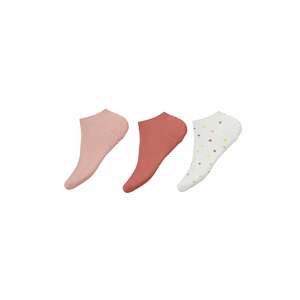 NAME IT Ponožky 'Vira'  rosé / staroružová / biela