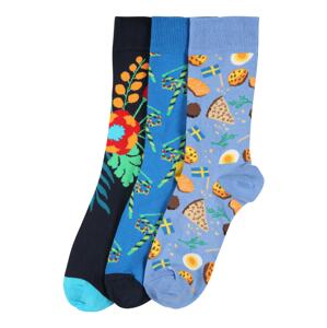 Happy Socks Ponožky 'Midsummer'  modrá / námornícka modrá / dymovo modrá / karí